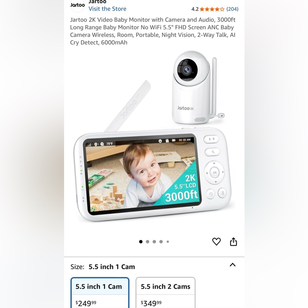 Brand New Baby Monitor